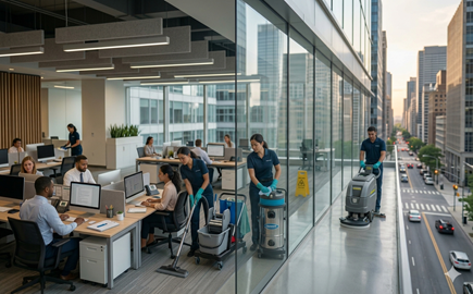 Wie oft braucht ein Büro eine Unterhaltsreinigung